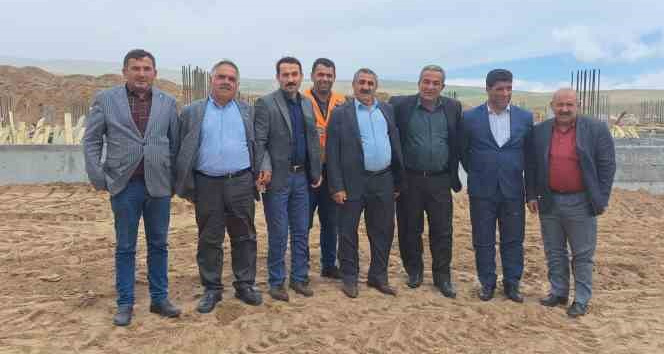 Adilcevaz’da 9 sınıflı okulun yapımı sürüyor