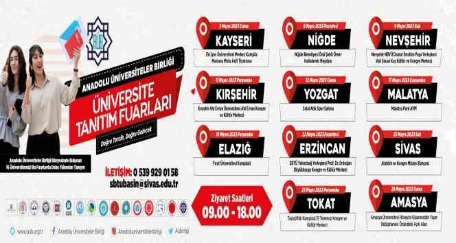 NEVÜ’de ‘Üniversite Tanıtım ve Tercih Fuarı’ başlıyor