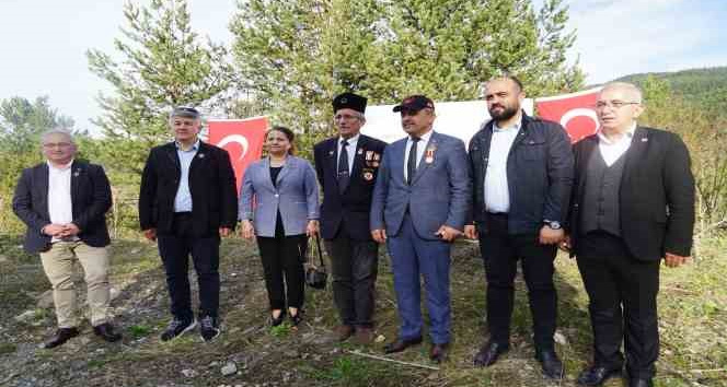 12 yıl önceki saldırıda şehit düşen polis memuru Ilgaz Dağı’nda anıldı