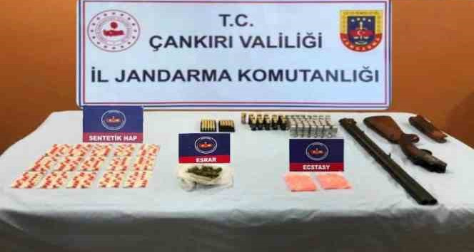 Çankırı’da uyuşturucu operasyonu: 2 tutuklama