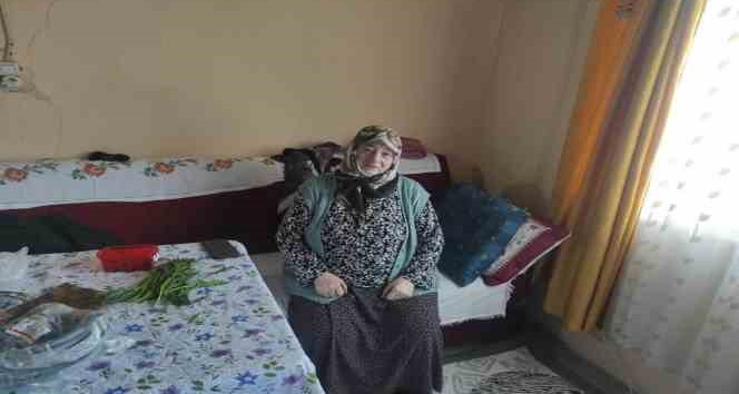 Kars’ta yaşlı kadının evini soydular