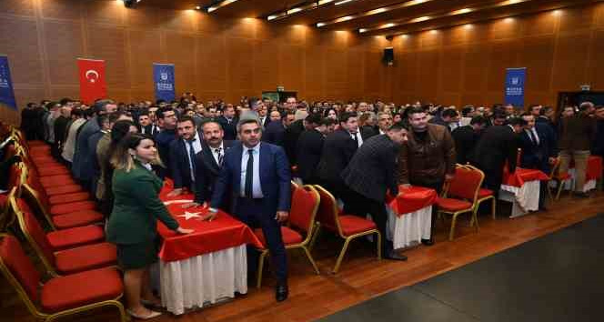 Bursa Büyükşehir’de hizmet kadrosunun yeni neferleri yemin etti