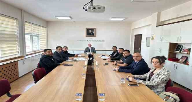 Havran’da seçim güvenlik toplantısı yapıldı
