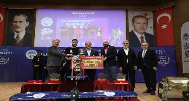 Melikgazi Belediyesi TEKNOFEST’te Dereceye Girenleri Ödüllendirdi