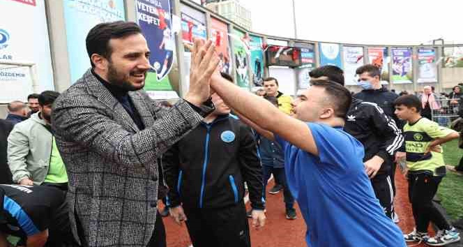 Bağcılar’da Çocuk Maratonu’nda minikler doyasıya eğlendi