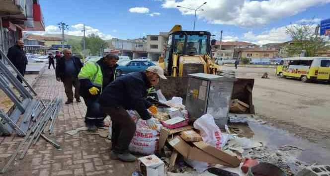 Gölbaşı’nda hafriyat kaldırma çalışmaları devam ediyor
