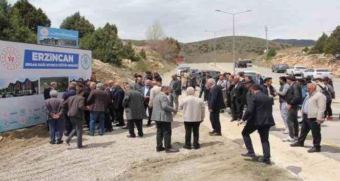 Ergan dağında yapılacak otel alanı gezildi