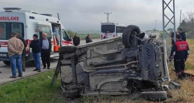 Burdur’da otomobil takla attı, sürücü hayatını kaybetti