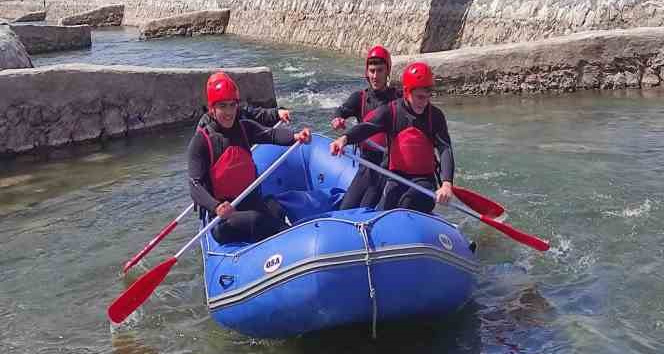 Yozgat’ın ilk ve tek rafting takımı, Türkiye ikincisi oldu