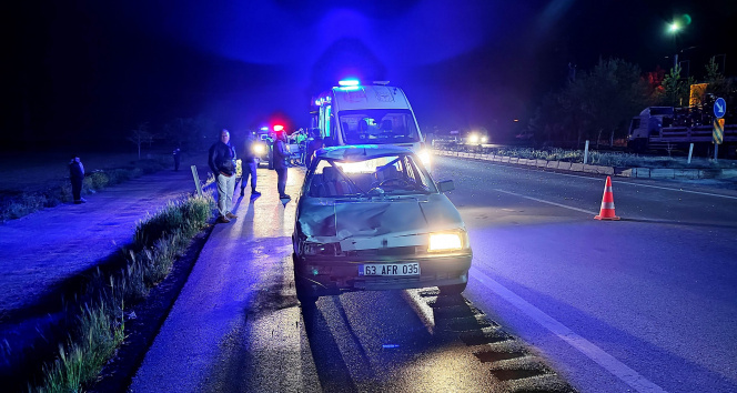 Aksarayda düğün çıkışı feci kaza: 1 ölü, 3 yaralı