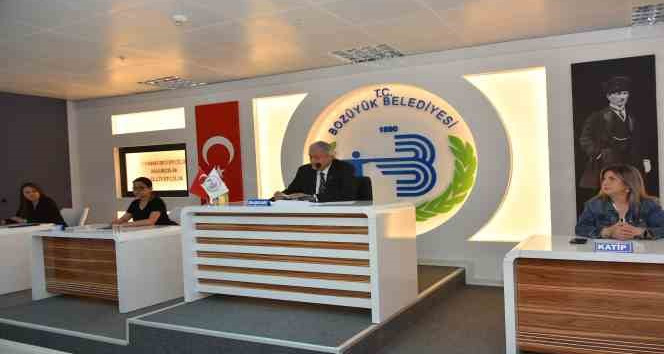 Bozüyük Belediye Meclisi mayıs ayı toplantıları sona erdi