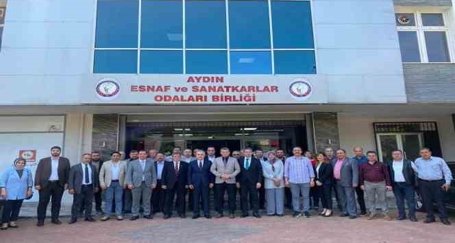 AYESOB Başkanı Künkcü: “Esnafımızın dertlerini aktardık”