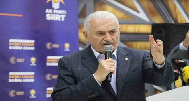 AK Parti Genel Başkanvekili Yıldırım: “Siirt’te batıya yaptıklarımızın üç katı yatırım yaptık”