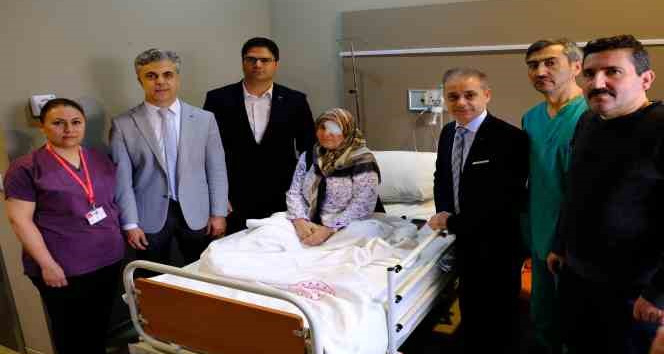 Erzincan’da ilk kornea nakli yapıldı