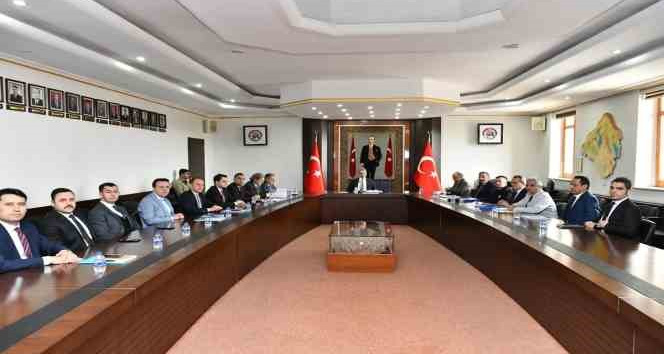 Isparta’da seçim güvenliği toplantısı yapıldı
