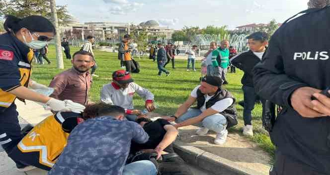 Aksaray’da bıçaklı kavga: 1 yaralı