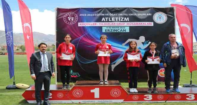 Erzincan atletizm yarışları yapıldı