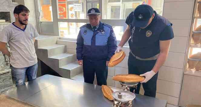 Bayburt’ta zabıtadan fırın denetimi