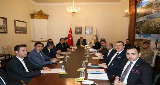Kars’ta seçim tedbirleri toplantısı yapıldı
