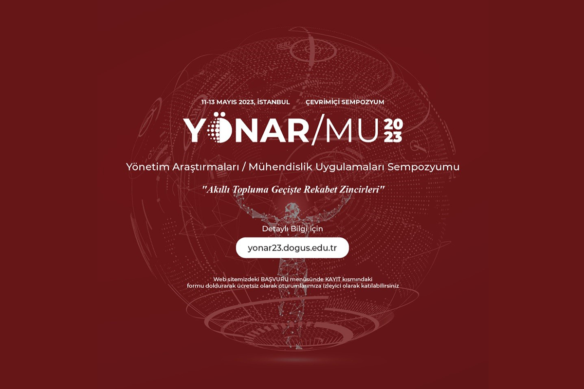 YÖNAR/MU’2023 “Akıllı Topluma Geçişte Rekabet Zincirleri” temasıyla başlıyor