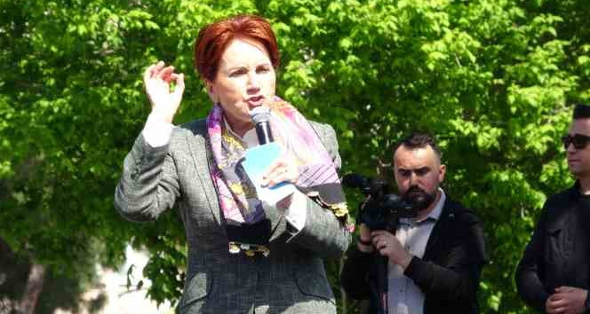İYİ Parti Genel Başkanı Akşener, Çanakkale’de vatandaşlara seslendi