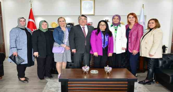 Cumhurbaşkanı Başdanışmanı Saadet Oruç’tan Rektör Özölçer’e ziyaret
