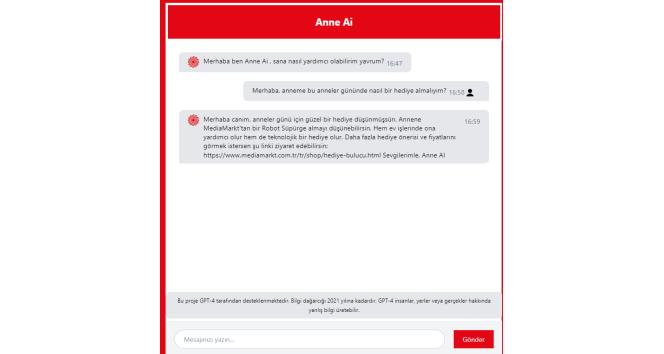 Tüketiciler soruyor, MediaMarkt Anne Ai cevaplıyor