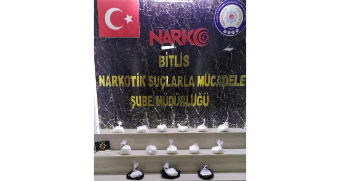Tatvan’da 10 kilo 200 gram metamfetamin ele geçirildi