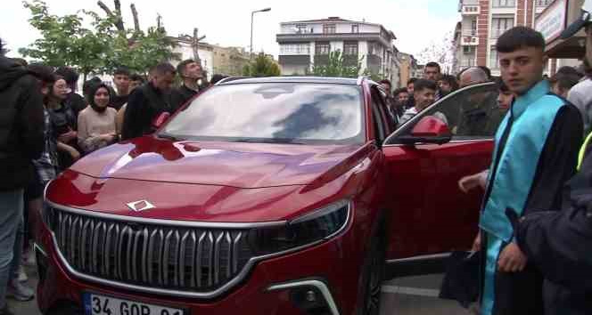 Gaziosmanpaşalı lise öğrencileri TOGG’la buluştu