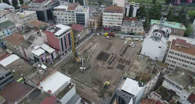 Samsun’a 200 araçlı otopark ve meydan