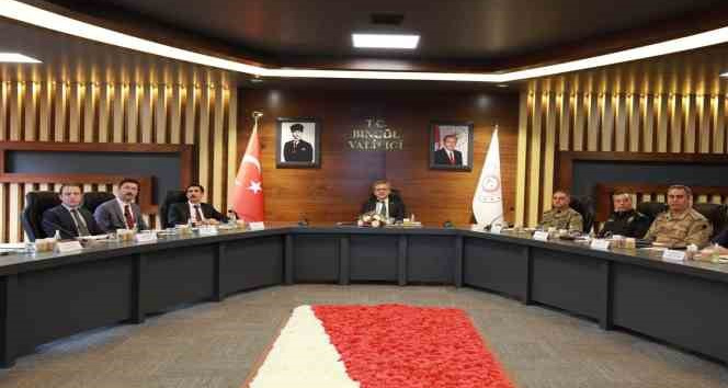 Bingöl’de seçim güvenliği toplantısı yapıldı