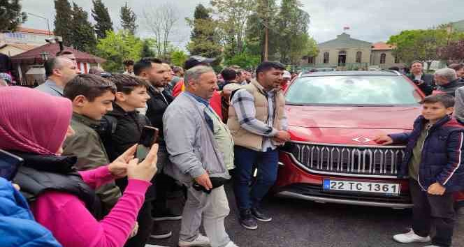 Keşan’da tanıtılan Togg büyük ilgi çekti