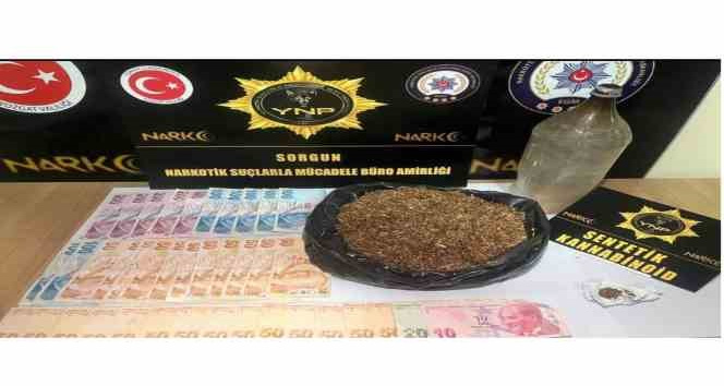 Yozgat’ta uyuşturucu ticareti yapan 5 şüpheliden 1’i tutuklandı