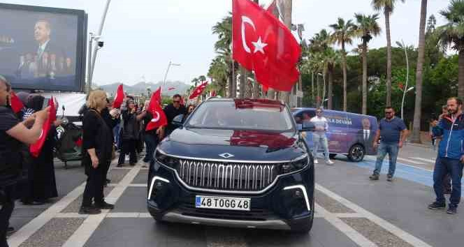 Marmaris’te TOGG’a büyük ilgi