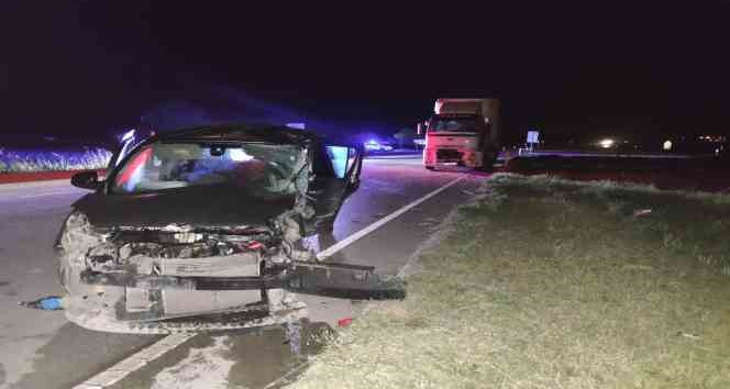 Tokat’ta kamyon ile otomobil çarpıştı: 1 ölü