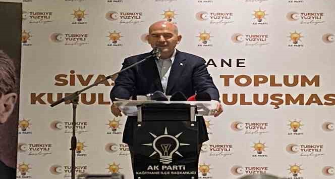 Bakan Soylu: ’’Allah’ın izniyle bu ülkenin huzuruna çomak sokmaya çalışanların bütün engelleri tasfiye edilecektir’’