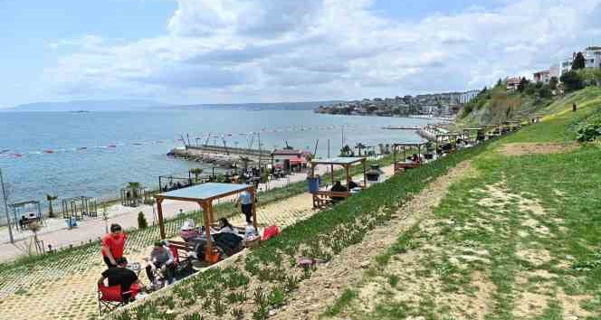 Alkaya Paşa Sahili yaza hazırlanıyor