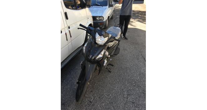 Park halindeki motosiklet çalındı