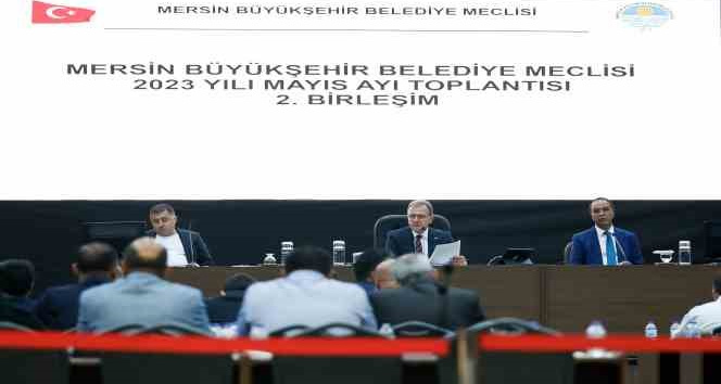 Mersin Büyükşehir Belediyesi Meclis Toplantısı gerçekleştirildi