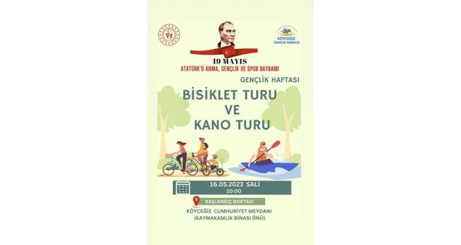 Köyceğiz’de kano ve bisiklet turu etkinliği yapılacak