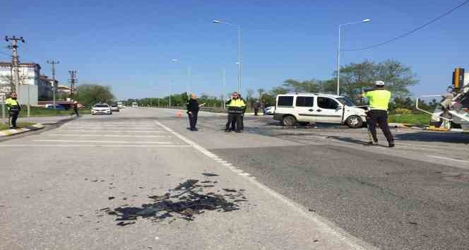 Ordu’da trafik kazası: 2 yaralı