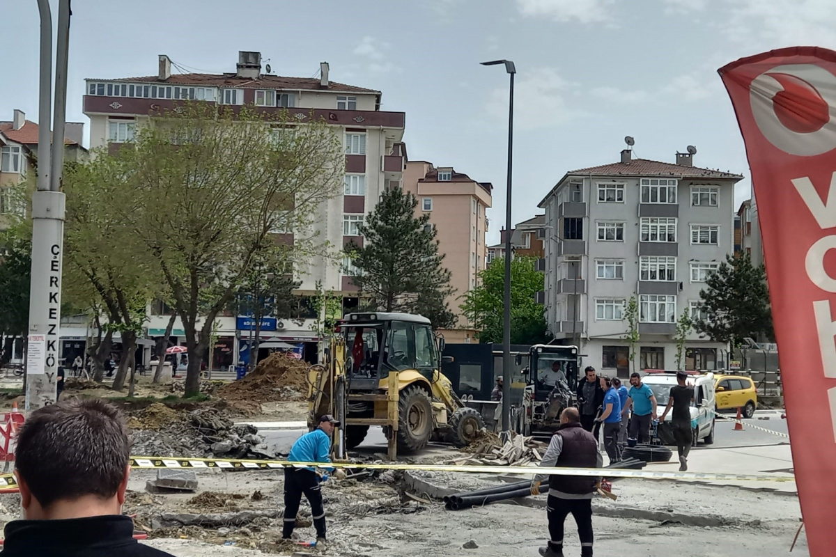 Çerkezköy&#039;de doğal gaz paniği