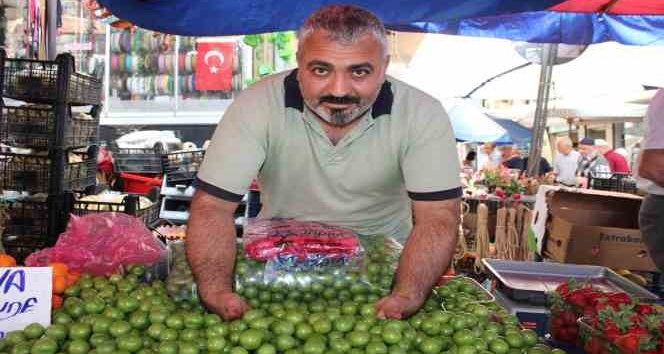 Vazgeçilmez yaz meyvesi erik tezgahlarda yerini aldı