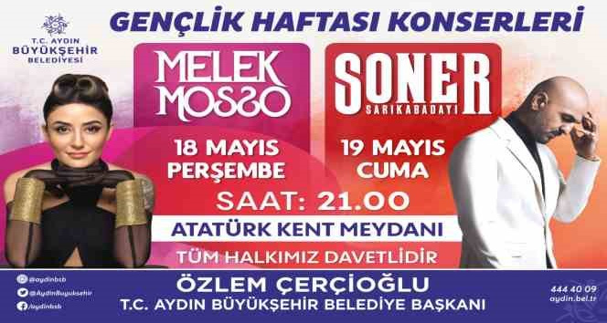 Aydın Büyükşehir Belediyesi’nden Gençlik Haftası konseri