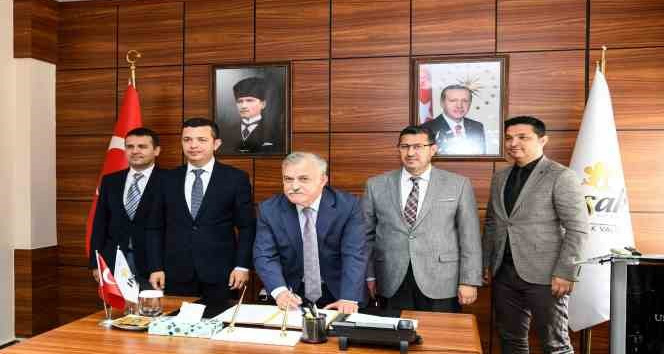 Banaz’a kurulacak GES için imzalar atıldı