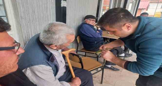 Gülümbe’de hububat hastalık ve zararlı kontrolü yapıldı