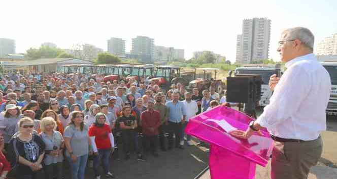 Başkan Tarhan personlle motivasyon buluşmasında bir araya geldi