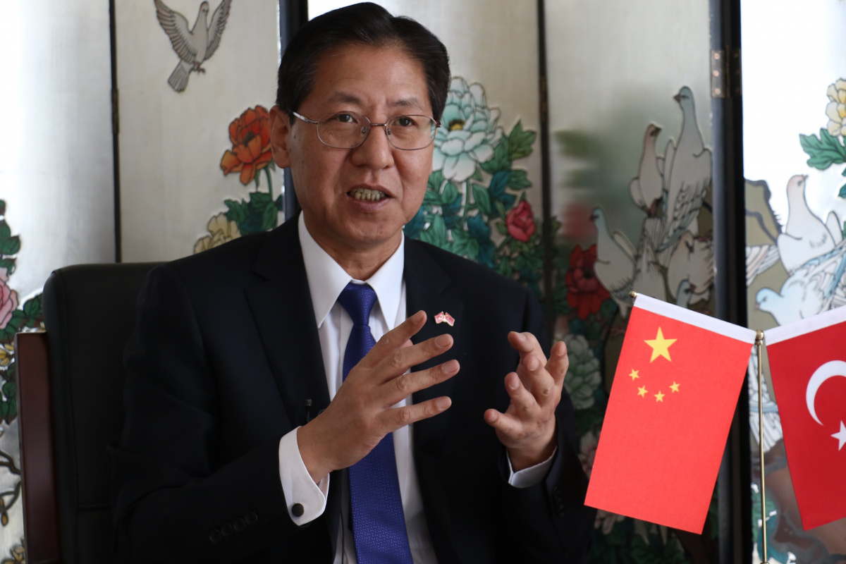 Çin Büyükelçisi Shaobin Türkiye Çin ilişkilerini değerlendirdi
