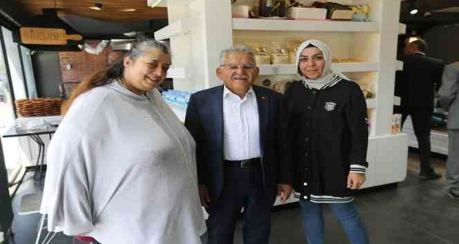 Büyükkılıç’tan Bekir Yıldız Bulvarı esnafına ziyaret