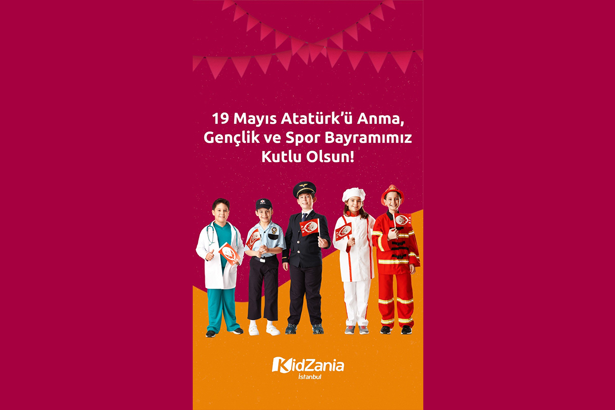 KidZania İstanbul’dan 19 Mayıs kutlaması